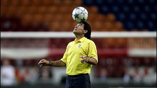 Old Diego Maradona Has More Skills Than Todays quotSuperstarsquot RARE [upl. by Lock258]