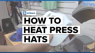 How to Heat Press Hats  Project Headware [upl. by Louise]