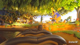 4K Splash Mountain Ride  Walt Disney World  Disneys Log Flume Ride [upl. by Acissev]