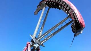 HMB Endeavor Pirate Ship Ride Californias Great America Swing California Santa Clara [upl. by Ful65]