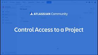 How to control access to a project in Jira Cloud [upl. by Atnoek672]