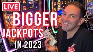 My FIRST LIVE JACKPOT OF 2023 🔴 [upl. by Twedy]