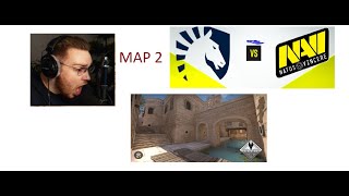 ohnePixel watches  NAVI VS LIQUID  MAP 2 [upl. by Nylodnew]