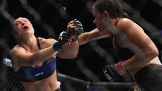 Ronda Rousey knocked out in 48second fight [upl. by Babbette]