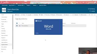 Get Signatures in Office 365 with SharePoint Workflows [upl. by Eixor]