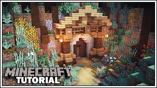 Minecraft Mining Entrance Tutorial How to Build [upl. by Lenad]