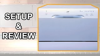 SPT Countertop Dishwasher Setup amp Review  For Small Kitchens [upl. by Myrle137]