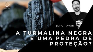 A turmalina negra é uma pedra de proteção  Cristais Elestial  Pedro Pavan [upl. by Notsob]