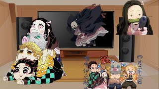 🌸🌼Nezuko and tanjiros bullies react to them🌼🌸part 2zenzukogacha club [upl. by Heinrik]