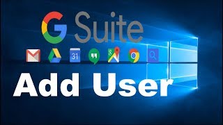 How to add a user in G suite Add User  G Suite Training  SDW [upl. by Palmira556]