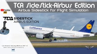 TCA Sidestick Airbus Edition  Airbus Sidestick for Flight Simulation [upl. by Robena]