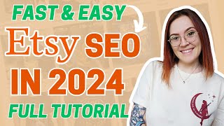 Complete Guide to Etsy SEO in 2024 using eRank 🎯 [upl. by Nuahsyar]