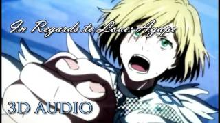 【3D AUDIO】In Regards to Love Agape Yuri On ICE [upl. by Llemmart]