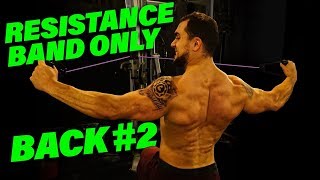 Intense 5 Minute Resistance Band Back Workout 2 [upl. by Sims686]