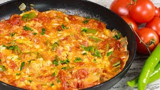 Menemen  Shakshuka  Türkisches Frühstück [upl. by Bunker]