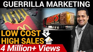 High Sales Through Low Cost Marketing  GUERRILLA MARKETING  DR VIVEK BINDRA [upl. by Naneik]