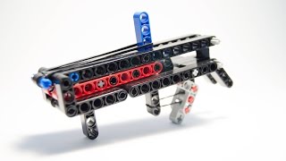 LEGO Technic  Simple and small working gun mechanism [upl. by Mal]