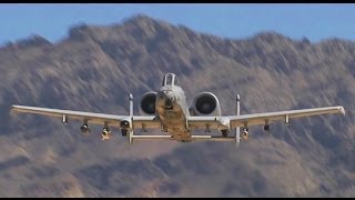 Spectacular A10 Live Fire Action in the Desert [upl. by Sullivan]