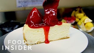 New Yorkers Love Eileens Special Cheesecake  Legendary Eats [upl. by Nnairak724]