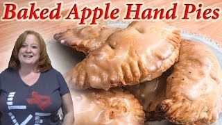 BAKED APPLE HAND PIES EASY RECIPE [upl. by Allyn]