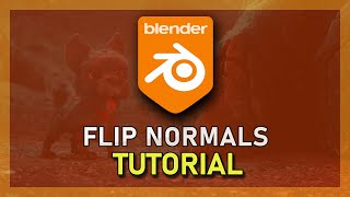 Blender  How To Flip Normals [upl. by Demy]