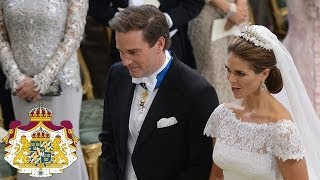 Prinsessan Madeleine och herr Christopher ONeills bröllop  höjdpunkterna [upl. by Ydur242]