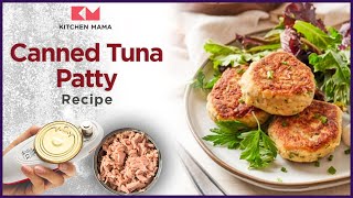 Canned Tuna Patty Recipe shorts [upl. by Jane]