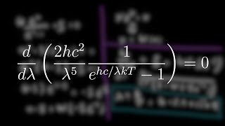 Deriving Wiens Law [upl. by Yelrebmyk]