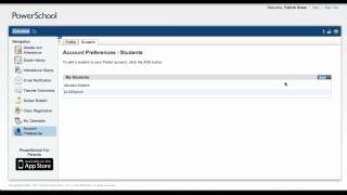 Add Additional Students to PowerSchool Account [upl. by Awad]