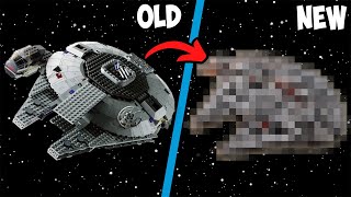 the EVOLUTION of LEGO Star Wars sets part 1 [upl. by Yael430]