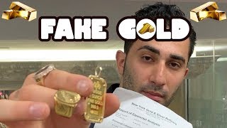 HOW TO SPOT FAKE GOLD [upl. by Nnalyrehs]