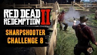 Red Dead Redemption 2 Sharpshooter Challenge 8 Guide  Disarm 3 enemies without reloading [upl. by Yettie]