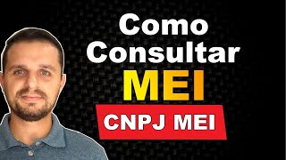 Como Consultar MEI CNPJ MEI e Descobrir se a Empresa está ATIVA [upl. by Estelle]