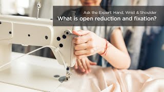 What is open reduction and fixation [upl. by Evers]