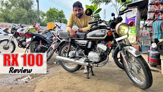 New yamaha RX 100 2 Stroke model Review [upl. by Mehsah]