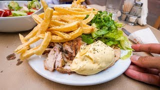 Greek Chicken Gyro Plate amp Breathtaking Views of Athens Greece [upl. by Prosperus]