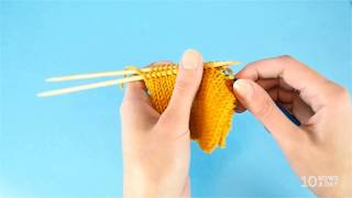 RUSSIAN GRAFTING  Alternative to Kitchener Stitch [upl. by Yreme]