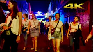 4K HDR Nightlife at Reeperbahn Redlight district Hamburg city Part 1 Germany 🇩🇪 2021 [upl. by Behrens]