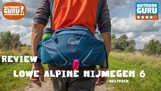 Review Lowe Alpine Nijmegen 6 Beltpack [upl. by Aleck]