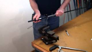 How To Assemble a Custom Golf Club Part 8  How To Cut A Golf Shaft To Length [upl. by Cleon]