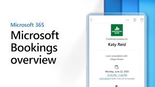 Microsoft Bookings overview [upl. by Asillem]