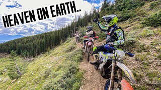 My Favorite Trail In Colorado  Single Track Hard Enduro [upl. by Dugaid]