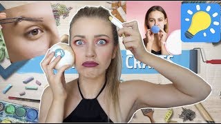 JE TESTE DES ASTUCES MAKEUP 5min Craft [upl. by Dorothi]