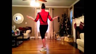 Michael Jacksons quotThrillerquot  Dance moves tutorial [upl. by Niattirb]