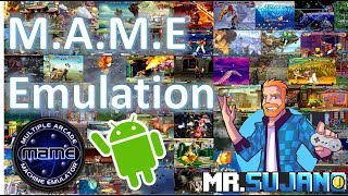 MAME Multiple Arcade Machine Emulator on Android [upl. by Nnybor]