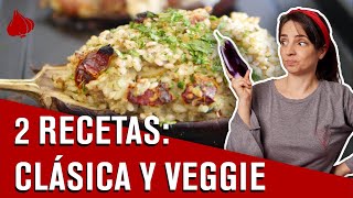 🍆BERENJENAS RELLENAS RIQUÍSIMAS🍆  Receta vegetariana 🍃y con Carne 🥩 [upl. by Oren]