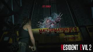 The 4th malformation of G  Mournful Pursuit  Resident Evil 2 Remake OST [upl. by Auqenahs]