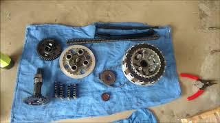 Suzuki C50 Cam ChainTop End Rebuild [upl. by Sargent]