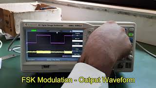 FSK Modulation  Demodulation  Lab Experiment  Frequency Shift Keying  Practical  Modulation [upl. by Anahgem]