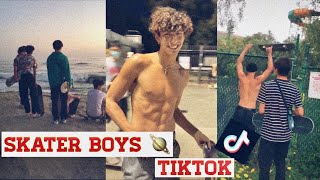 SKATER BOYS 🪐 TIKTOK COMPILATION [upl. by Ecnadnac]